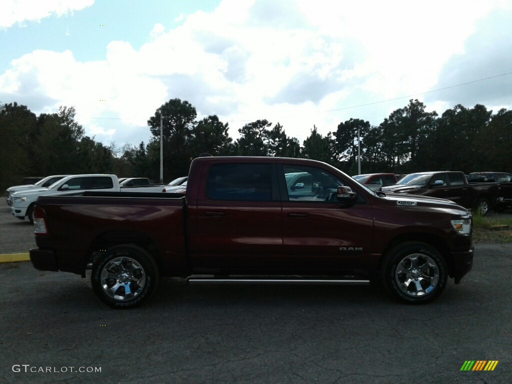 2019 1500 Big Horn Crew Cab - Delmonico Red Pearl / Black photo #6