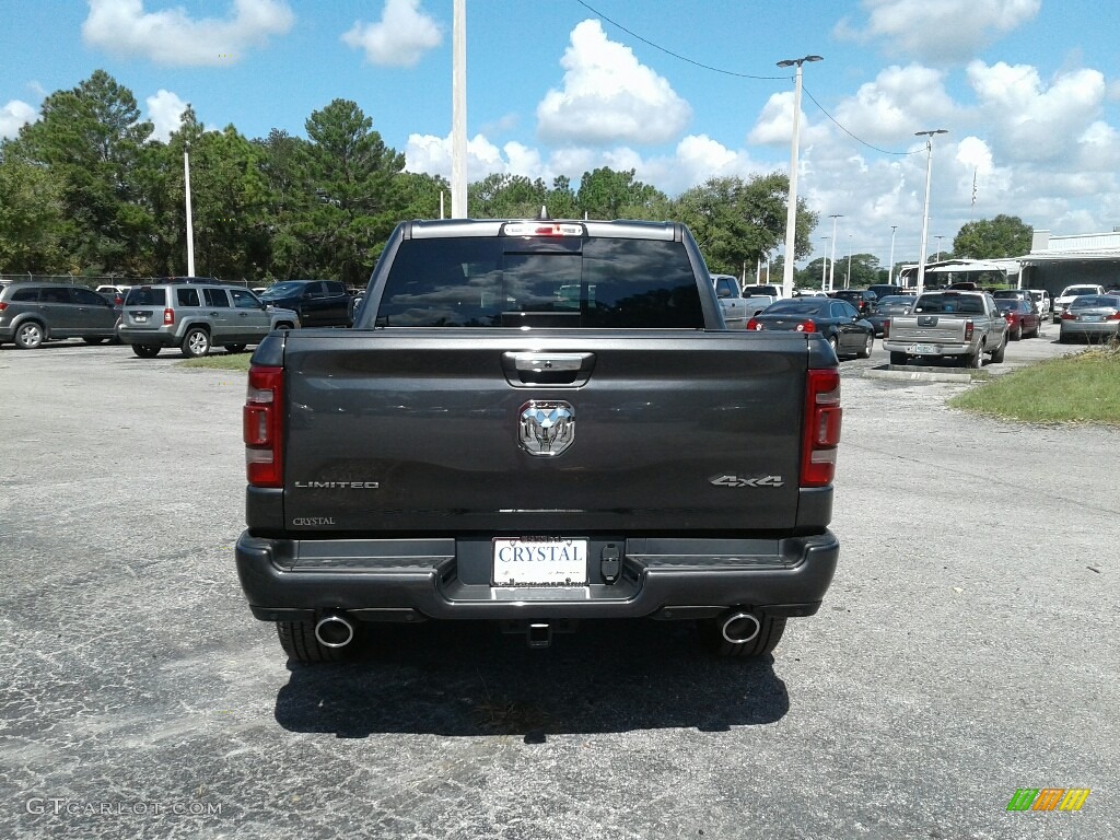 2019 1500 Limited Crew Cab 4x4 - Granite Crystal Metallic / Black photo #4