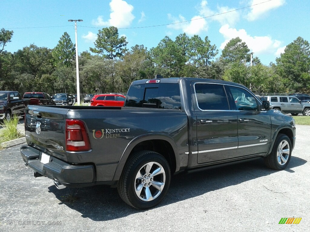 2019 1500 Limited Crew Cab 4x4 - Granite Crystal Metallic / Black photo #5