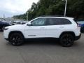 2019 Bright White Jeep Cherokee Latitude Plus 4x4  photo #2