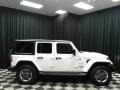 2018 Bright White Jeep Wrangler Unlimited Sahara 4x4  photo #5