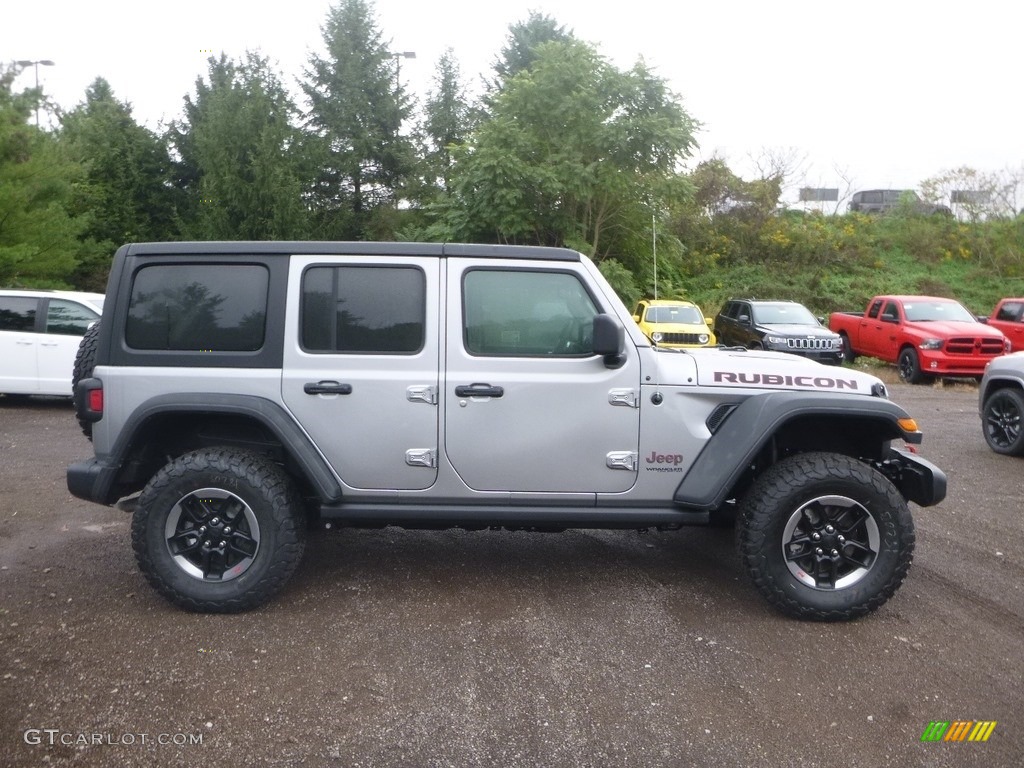 Billet Silver Metallic 2018 Jeep Wrangler Unlimited Rubicon 4x4 Exterior Photo #129616659