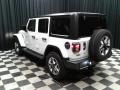 2018 Bright White Jeep Wrangler Unlimited Sahara 4x4  photo #8