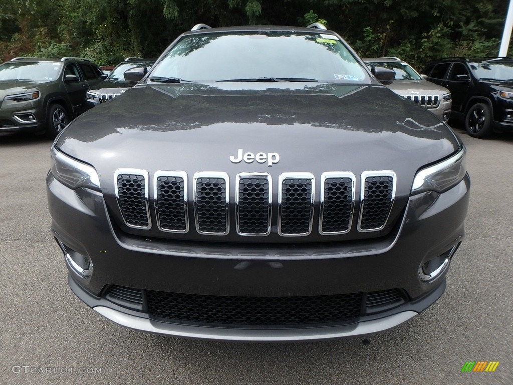 2019 Cherokee Limited 4x4 - Granite Crystal Metallic / Black photo #8