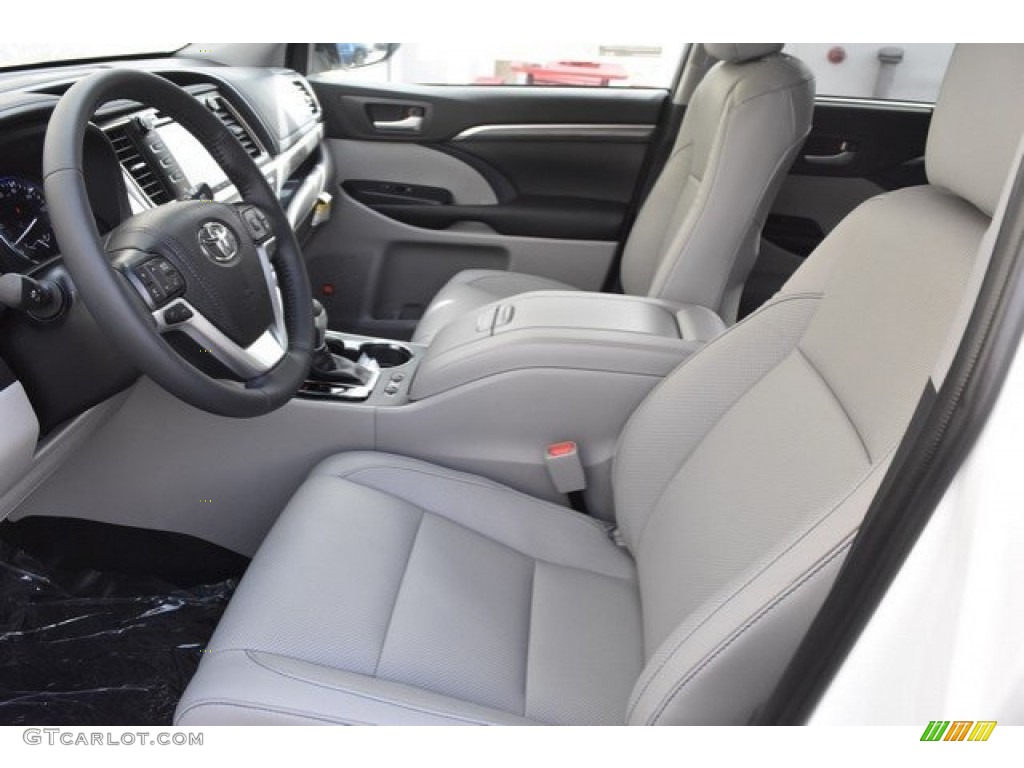 Ash Interior 2019 Toyota Highlander Limited Platinum Awd Photo
