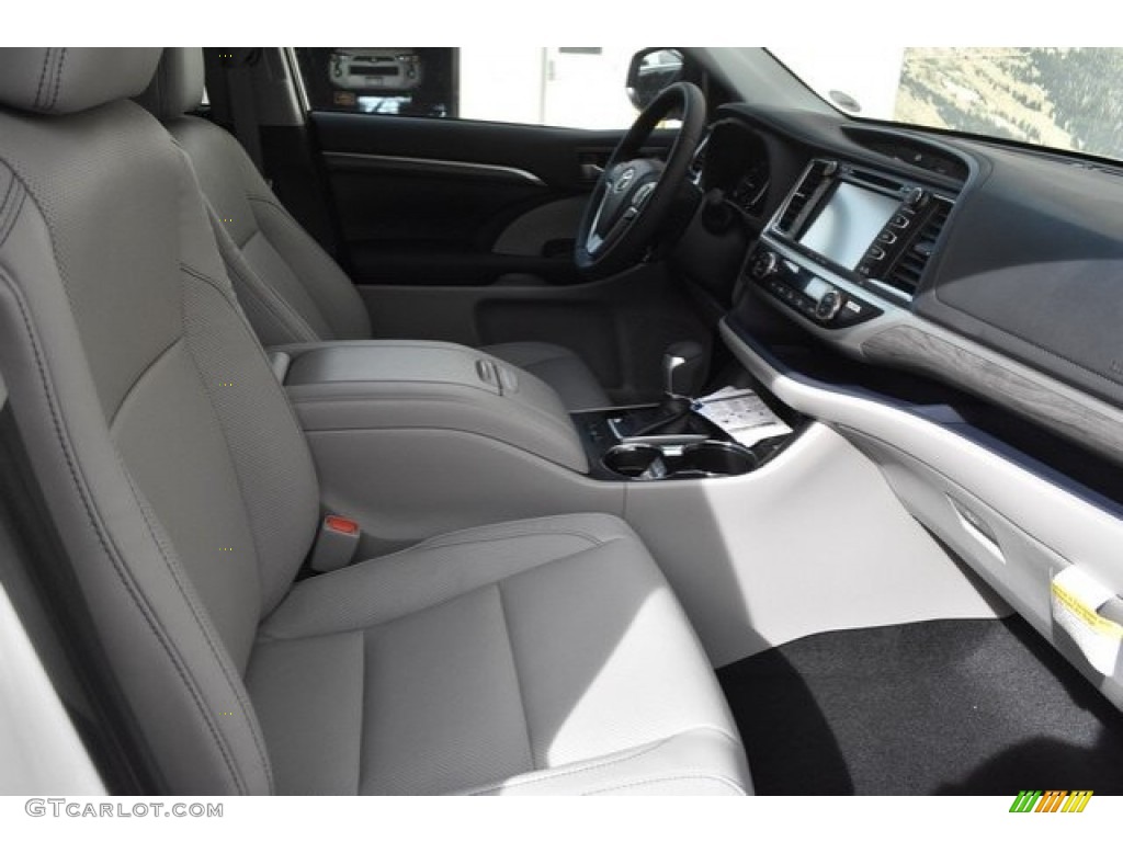Ash Interior 2019 Toyota Highlander Limited Platinum AWD Photo #129618329