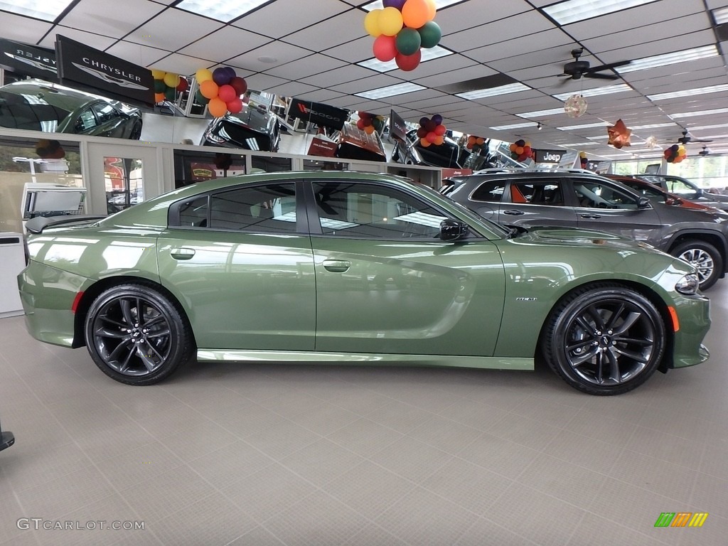 F8 Green 2019 Dodge Charger R/T Exterior Photo #129618608