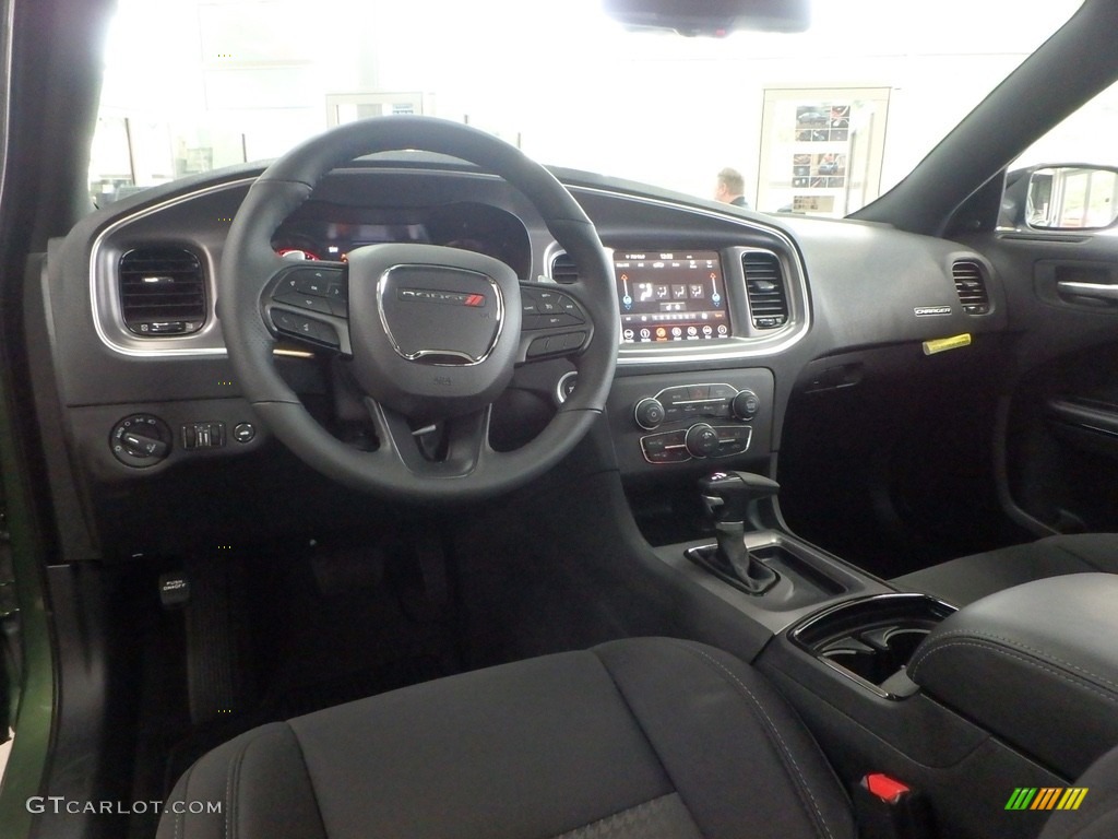 Black Interior 2019 Dodge Charger R/T Photo #129618725