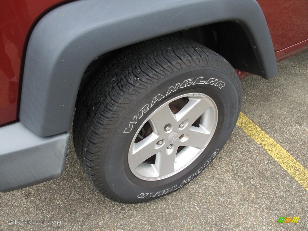 2007 Wrangler Unlimited X 4x4 - Red Rock Crystal Pearl / Dark Slate Gray/Medium Slate Gray photo #5