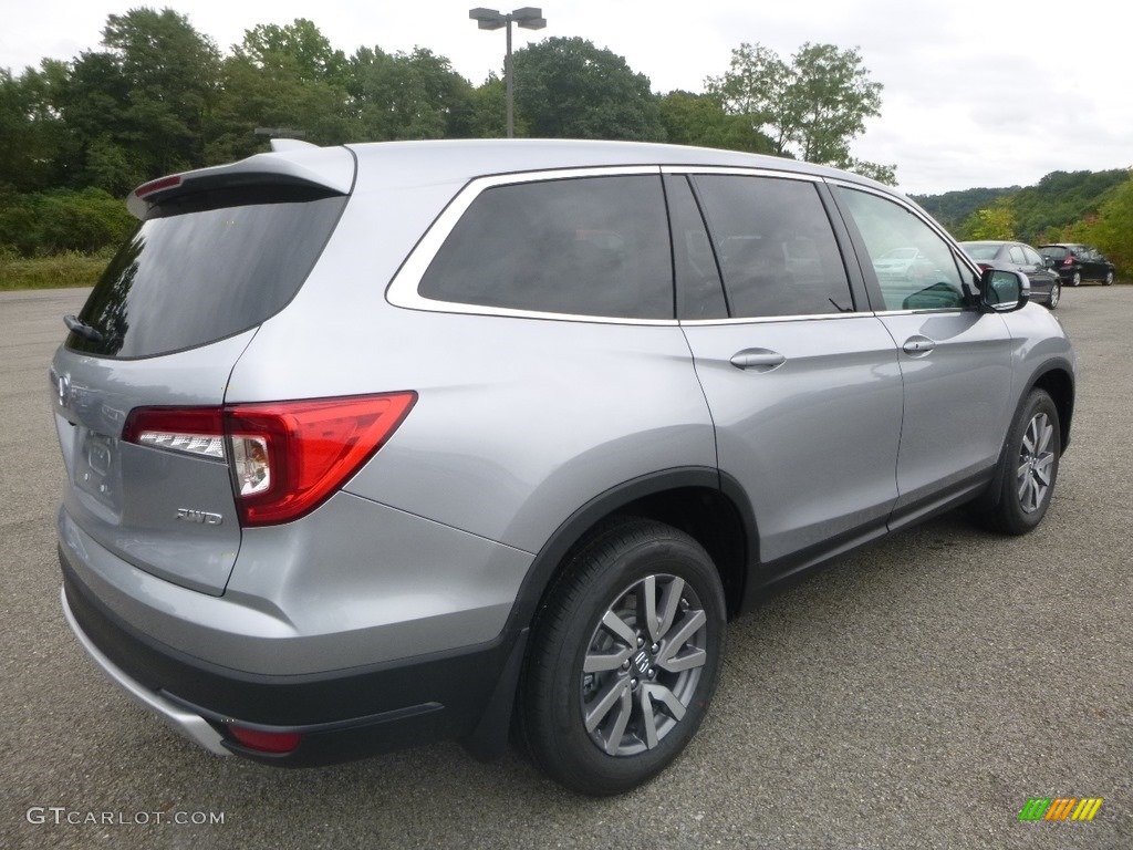 2019 Pilot EX-L AWD - Lunar Silver Metallic / Gray photo #4