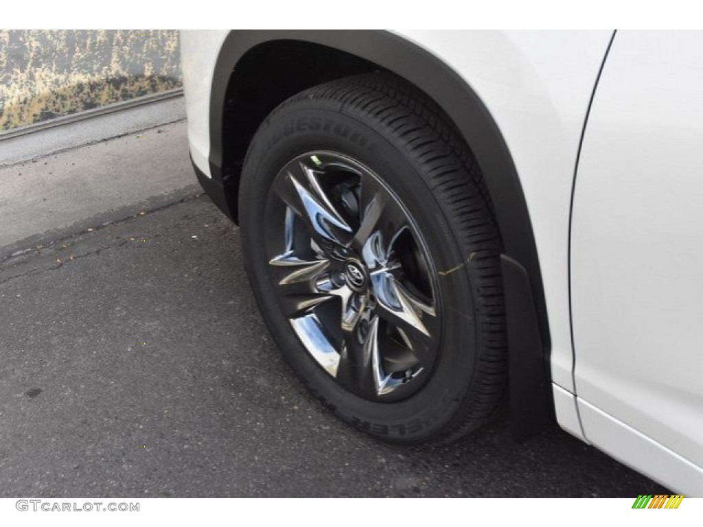 2019 Highlander Limited Platinum AWD - Blizzard Pearl White / Ash photo #36