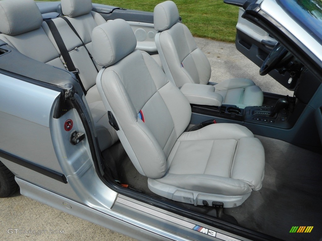 Grey Interior 1998 BMW M3 Convertible Photo #129618935