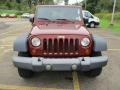 2007 Red Rock Crystal Pearl Jeep Wrangler Unlimited X 4x4  photo #14