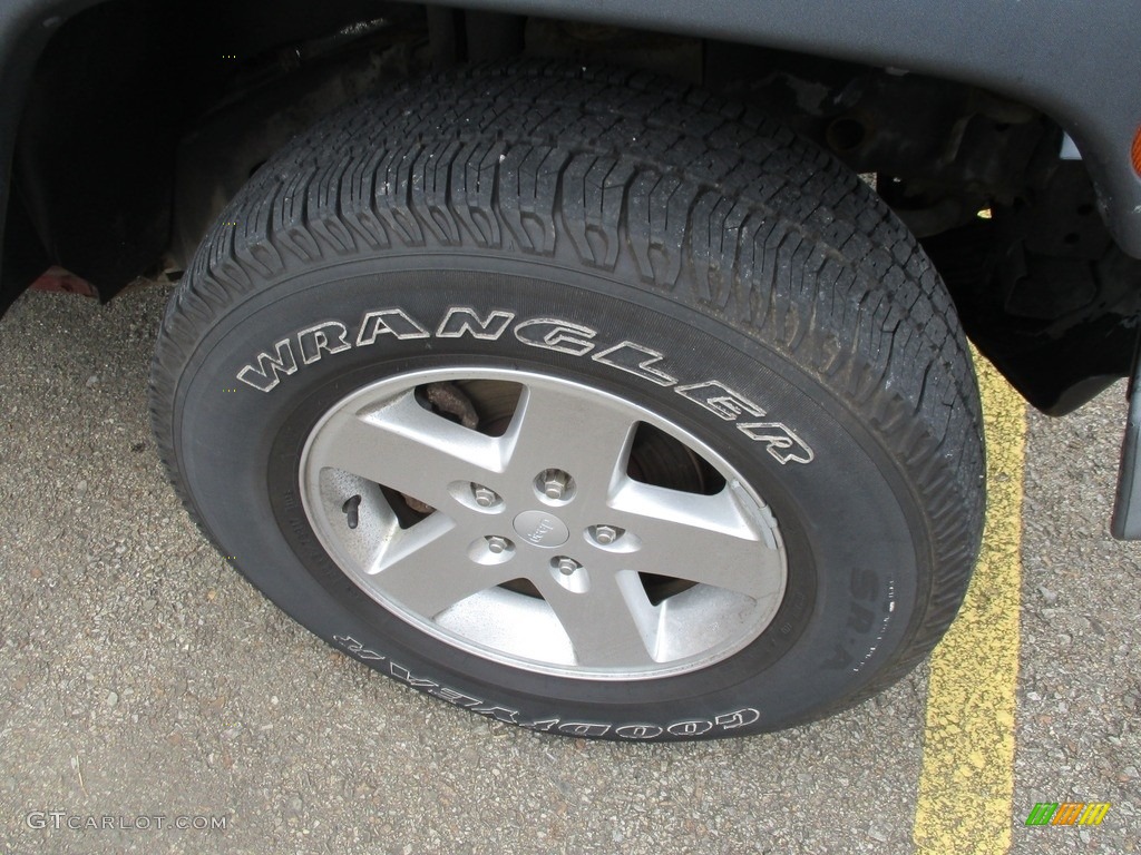 2007 Wrangler Unlimited X 4x4 - Red Rock Crystal Pearl / Dark Slate Gray/Medium Slate Gray photo #16