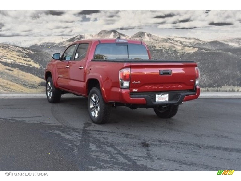Barcelona Red Metallic 2019 Toyota Tacoma Limited Double Cab 4x4 Exterior Photo #129619031