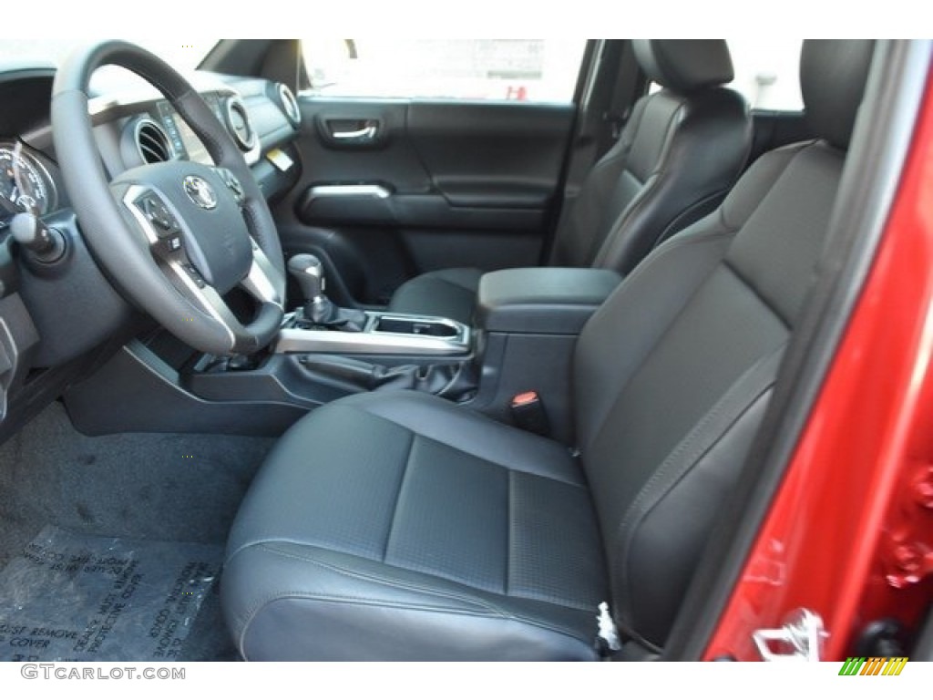 2019 Tacoma Limited Double Cab 4x4 - Barcelona Red Metallic / Black photo #6