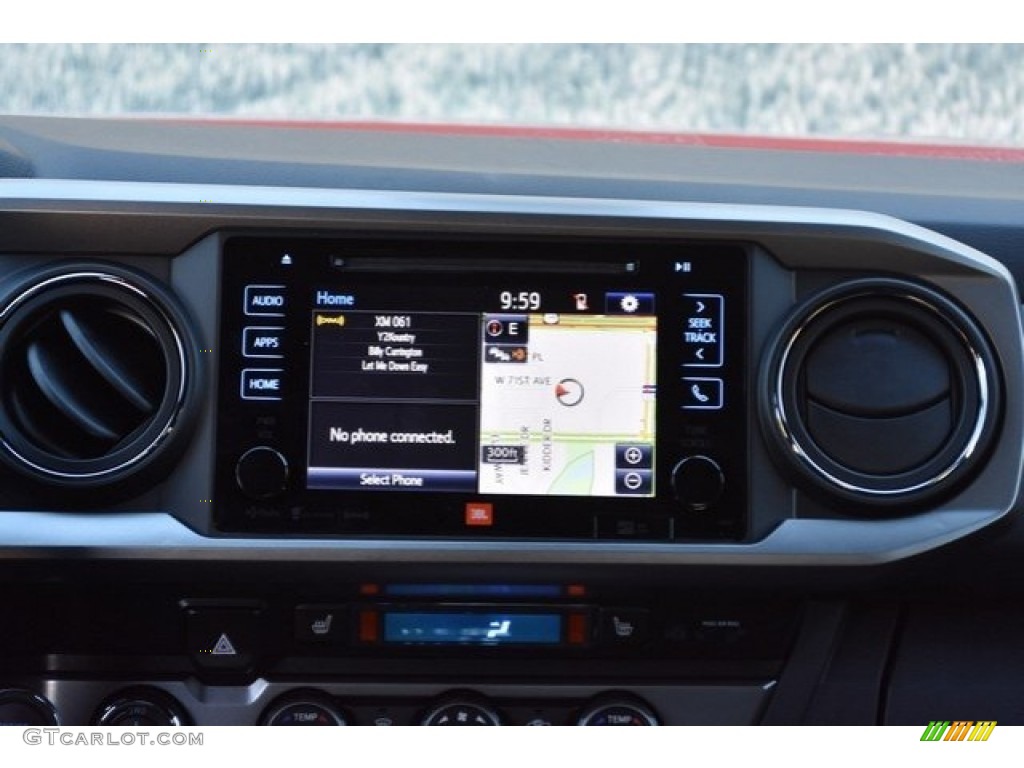 2019 Tacoma Limited Double Cab 4x4 - Barcelona Red Metallic / Black photo #9