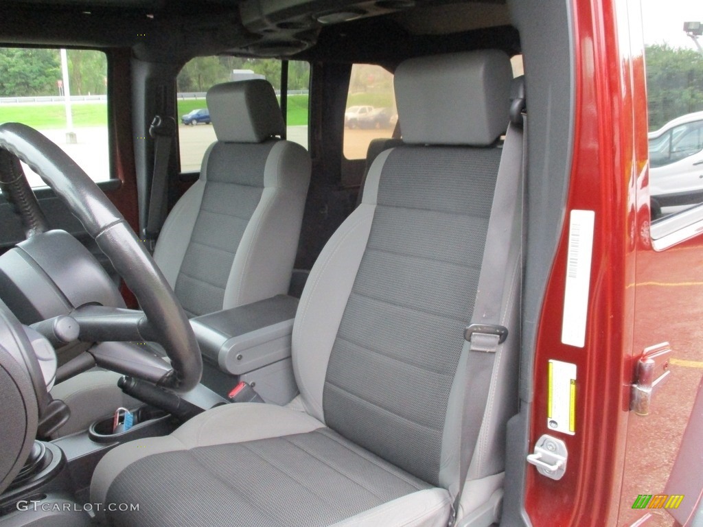 2007 Wrangler Unlimited X 4x4 - Red Rock Crystal Pearl / Dark Slate Gray/Medium Slate Gray photo #21