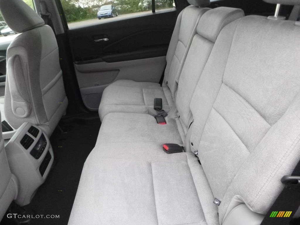 Gray Interior 2019 Honda Pilot EX AWD Photo #129619325