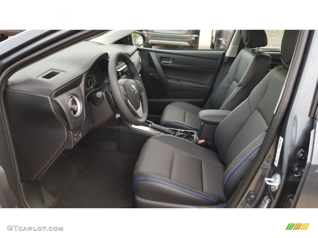 Black Interior 2019 Toyota Corolla SE Photo #129619433