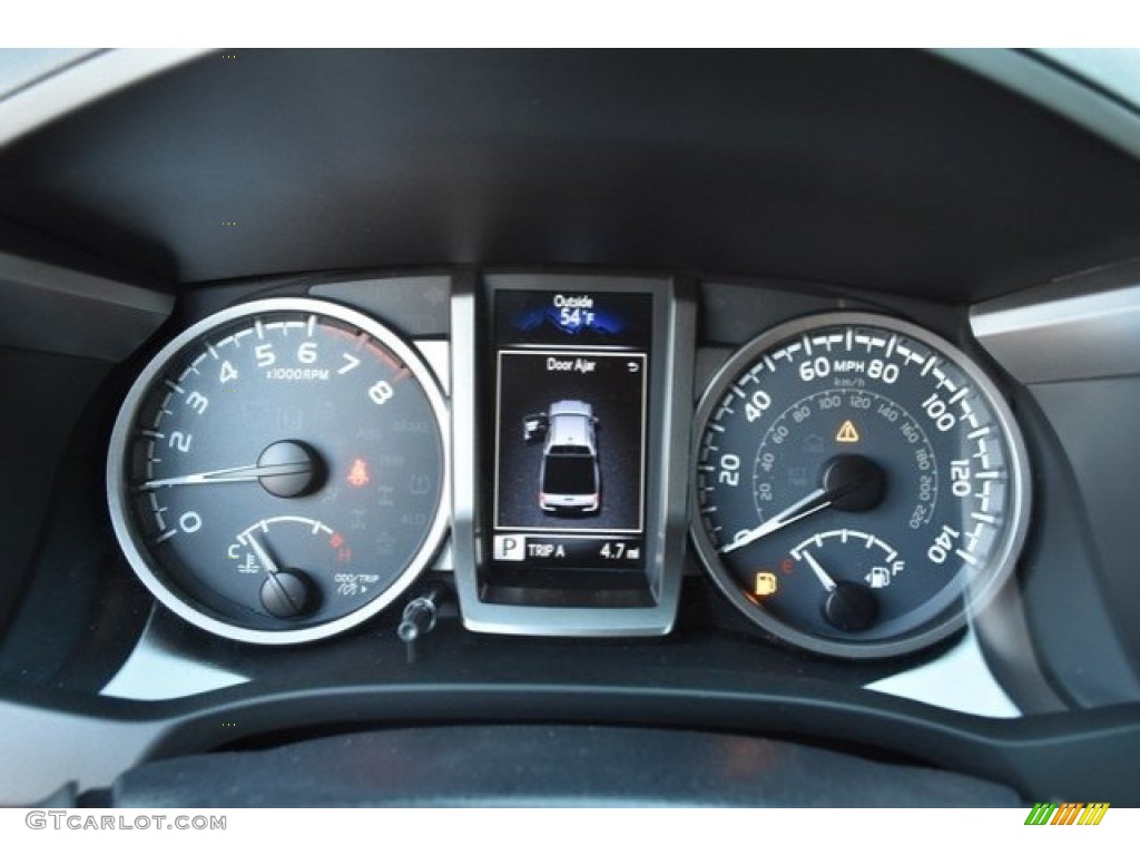 2019 Toyota Tacoma Limited Double Cab 4x4 Gauges Photo #129619538