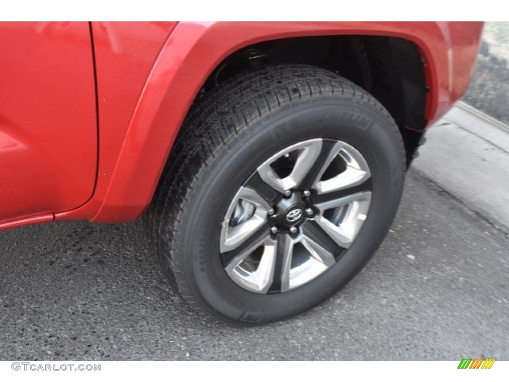 2019 Tacoma Limited Double Cab 4x4 - Barcelona Red Metallic / Black photo #34