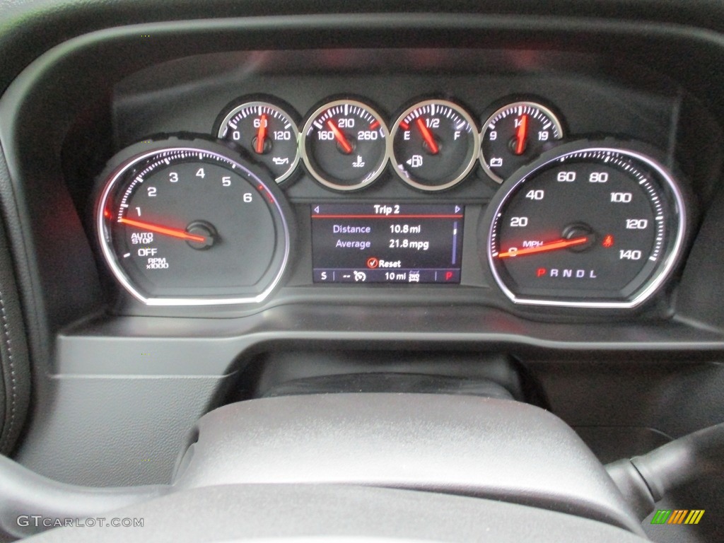 2019 Chevrolet Silverado 1500 RST Crew Cab 4WD Gauges Photo #129620201