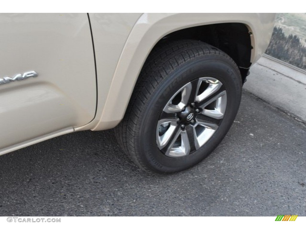 2019 Tacoma Limited Double Cab 4x4 - Quicksand / Black photo #35