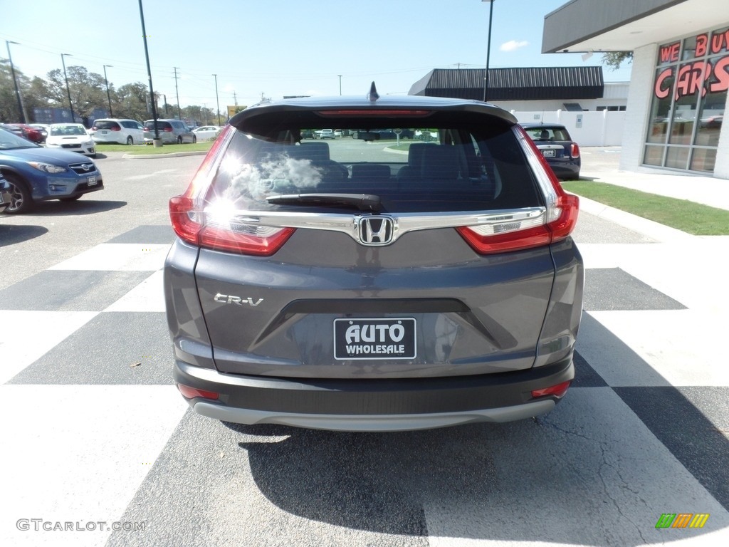 2017 CR-V LX - Modern Steel Metallic / Gray photo #4