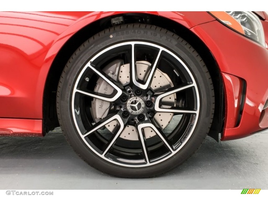 2019 C 300 Sedan - designo Cardinal Red Metallic / Black photo #9