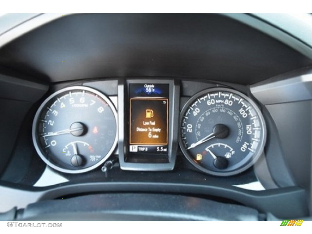 2019 Toyota Tacoma TRD Off-Road Double Cab 4x4 Gauges Photo #129620963