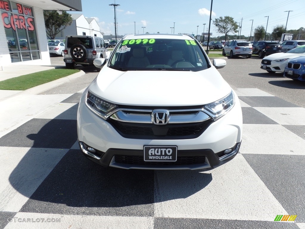 2018 CR-V Touring - White Diamond Pearl / Ivory photo #2