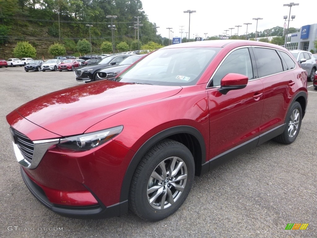 Soul Red Crystal Metallic 2019 Mazda CX-9 Touring AWD Exterior Photo #129623886
