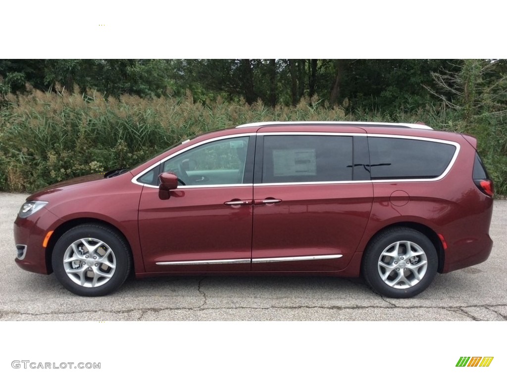 Velvet Red Pearl 2019 Chrysler Pacifica Touring L Plus Exterior Photo #129624092