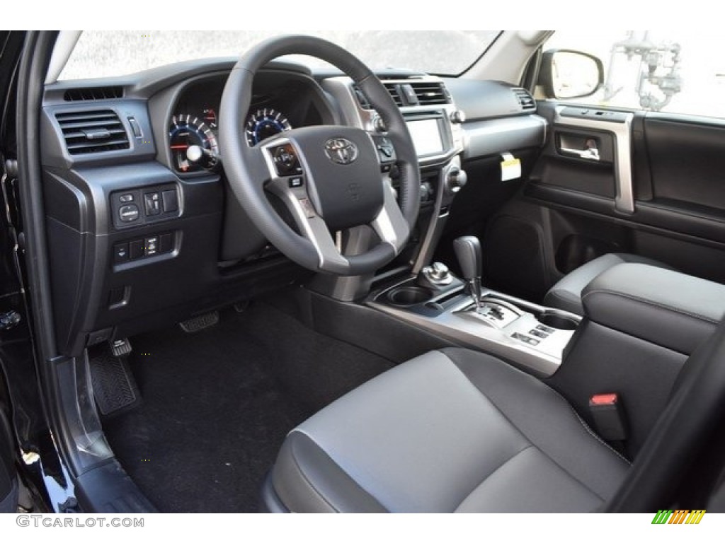 Graphite Interior 2019 Toyota 4Runner SR5 Premium 4x4 Photo #129624137