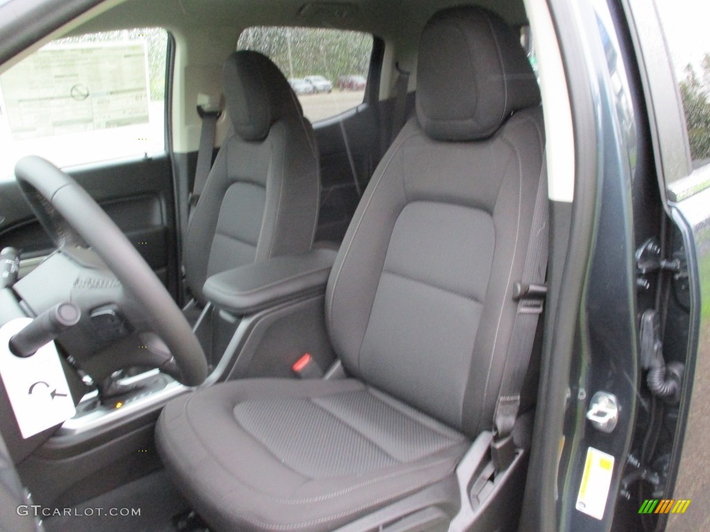 Jet Black Interior 2019 Chevrolet Colorado LT Crew Cab 4x4 Photo #129624254
