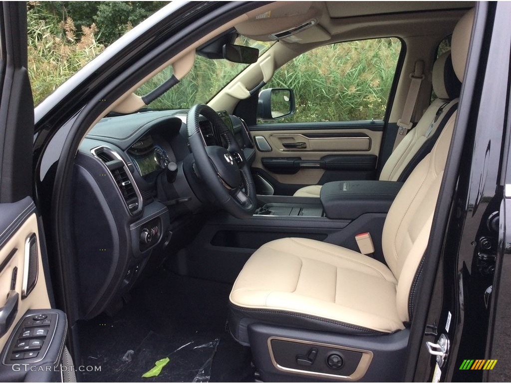 2019 1500 Limited Crew Cab 4x4 - Diamond Black Crystal Pearl / Black/Light Frost Beige photo #11