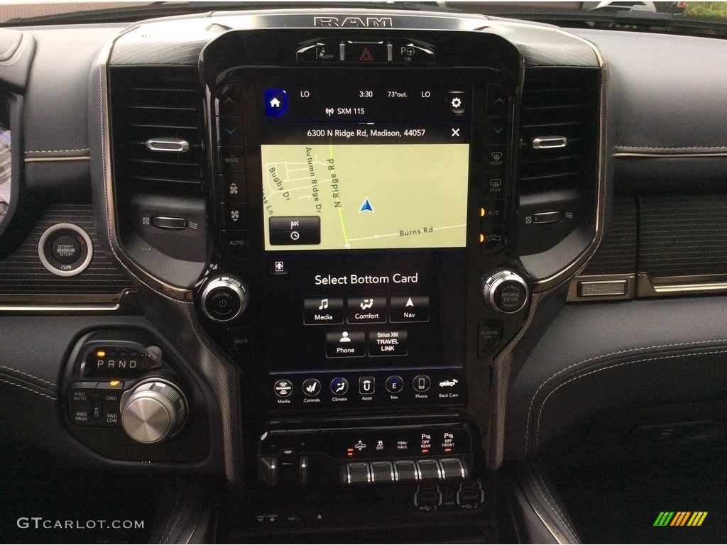 2019 1500 Limited Crew Cab 4x4 - Diamond Black Crystal Pearl / Black/Light Frost Beige photo #17