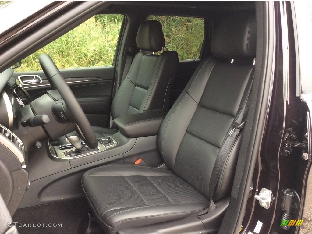 Black Interior 2019 Jeep Grand Cherokee Limited 4x4 Photo #129625142