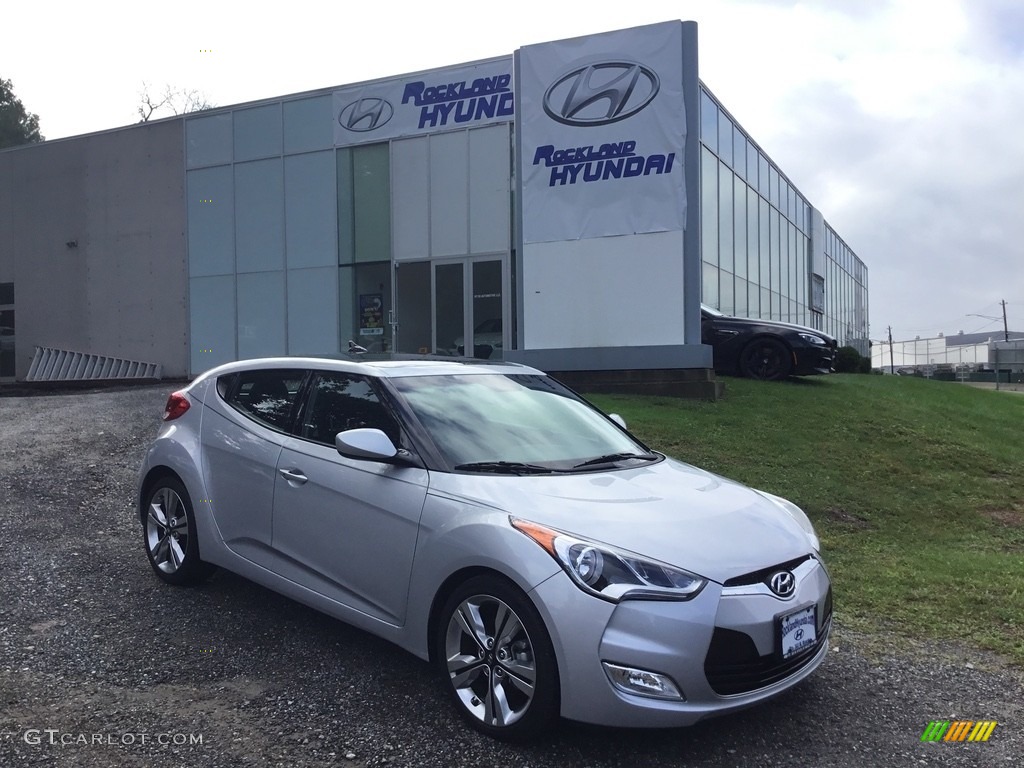 2017 Veloster Value Edition - Ironman Silver / Black photo #1