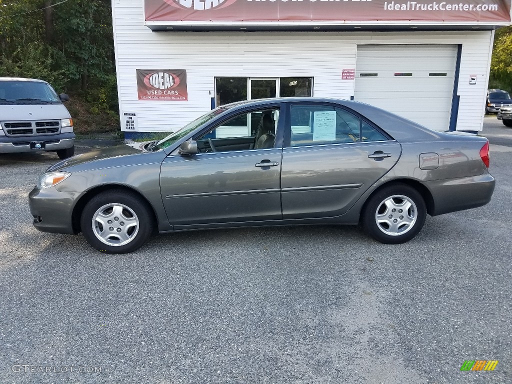 2003 Camry LE V6 - Phantom Gray Pearl / Stone photo #3