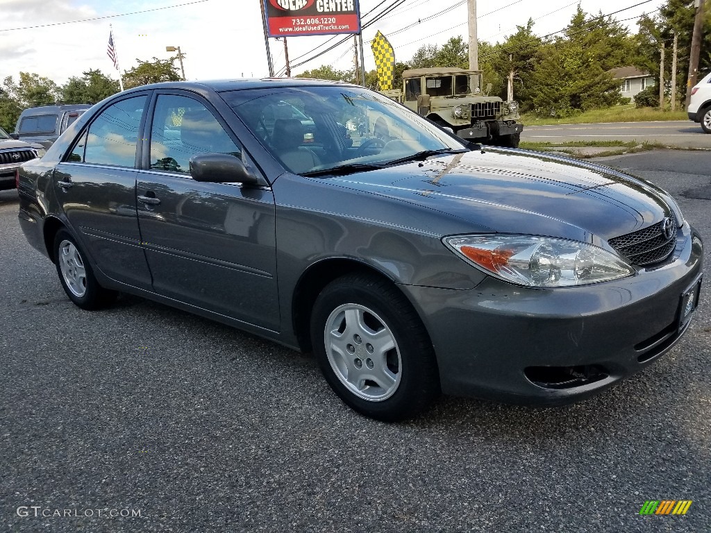 2003 Camry LE V6 - Phantom Gray Pearl / Stone photo #8