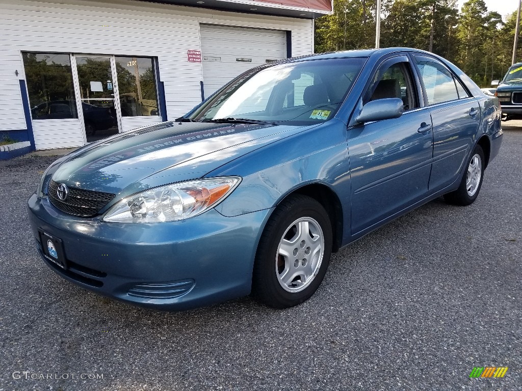 2003 Camry LE V6 - Stratosphere Mica / Stone photo #1