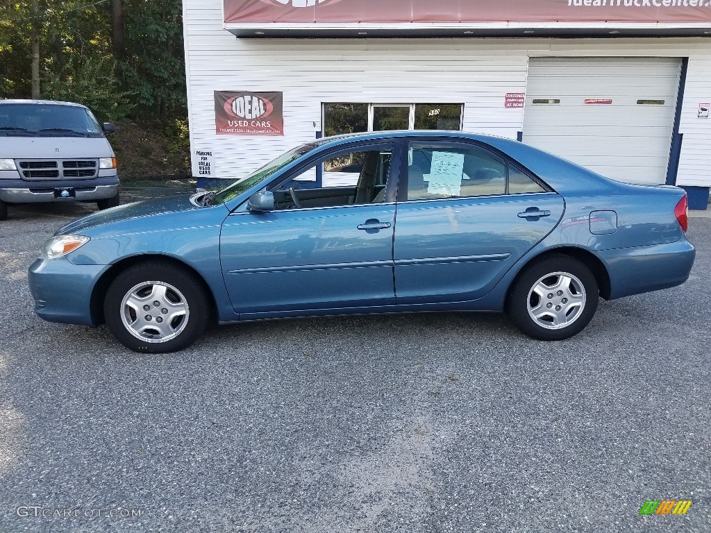 2003 Camry LE V6 - Stratosphere Mica / Stone photo #3