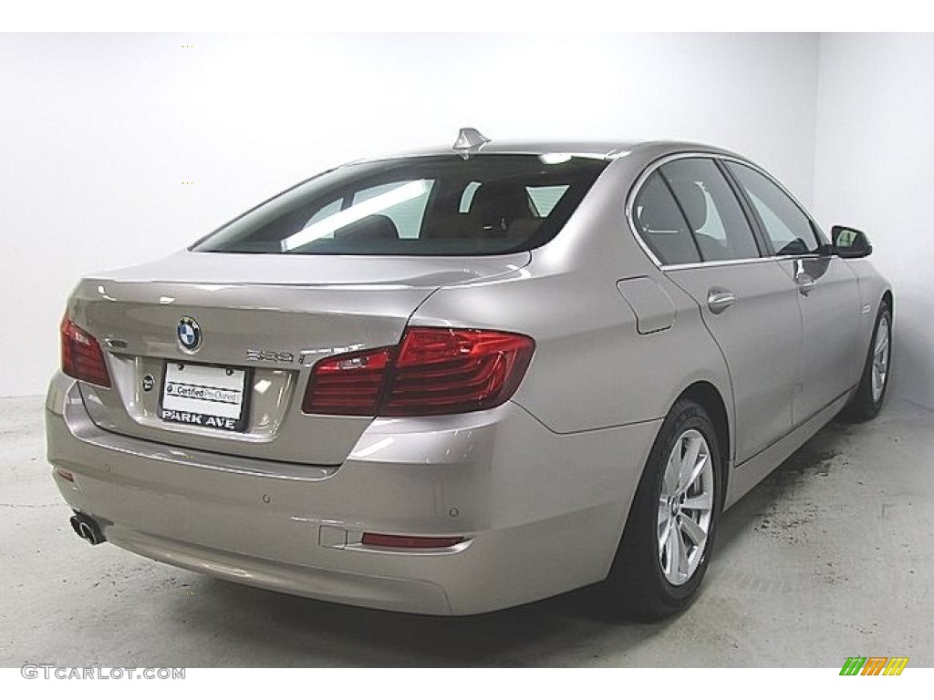 2016 5 Series 528i xDrive Sedan - Cashmere Silver Metallic / Cinnamon Brown photo #5