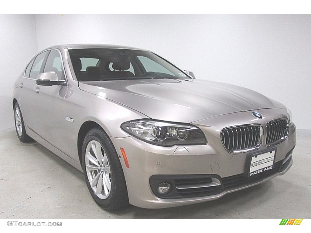 2016 5 Series 528i xDrive Sedan - Cashmere Silver Metallic / Cinnamon Brown photo #7