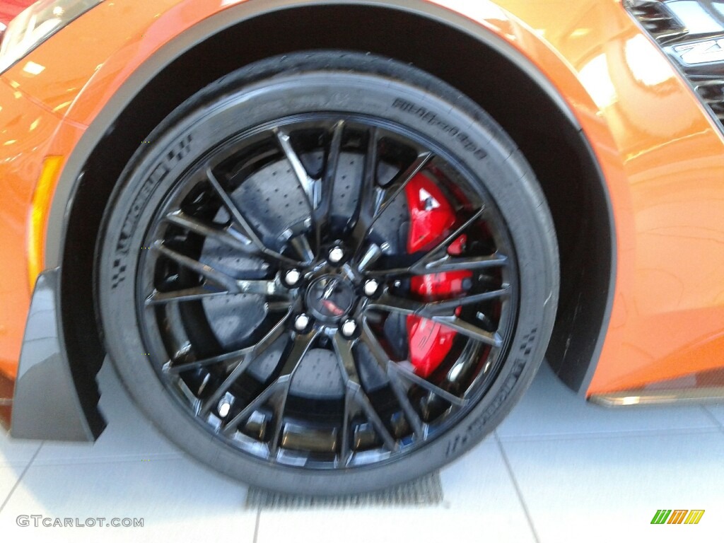 2019 Corvette Z06 Convertible - Sebring Orange Tintcoat / Black photo #20