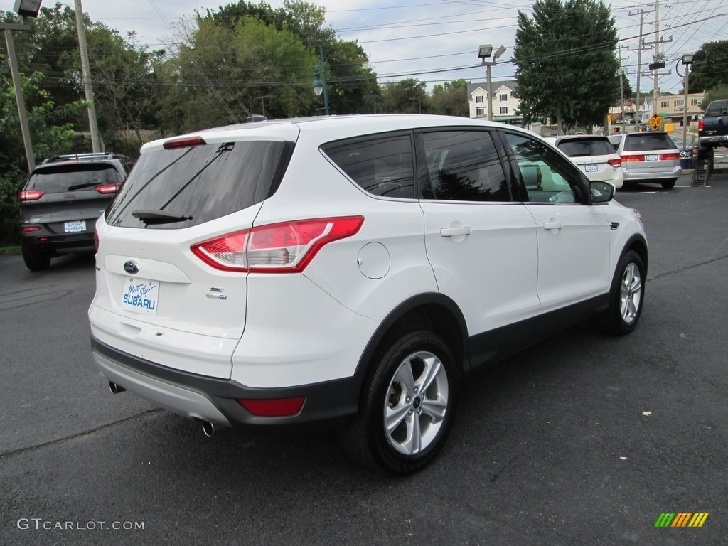 2013 Escape SE 1.6L EcoBoost 4WD - White Platinum Metallic Tri-Coat / Medium Light Stone photo #6