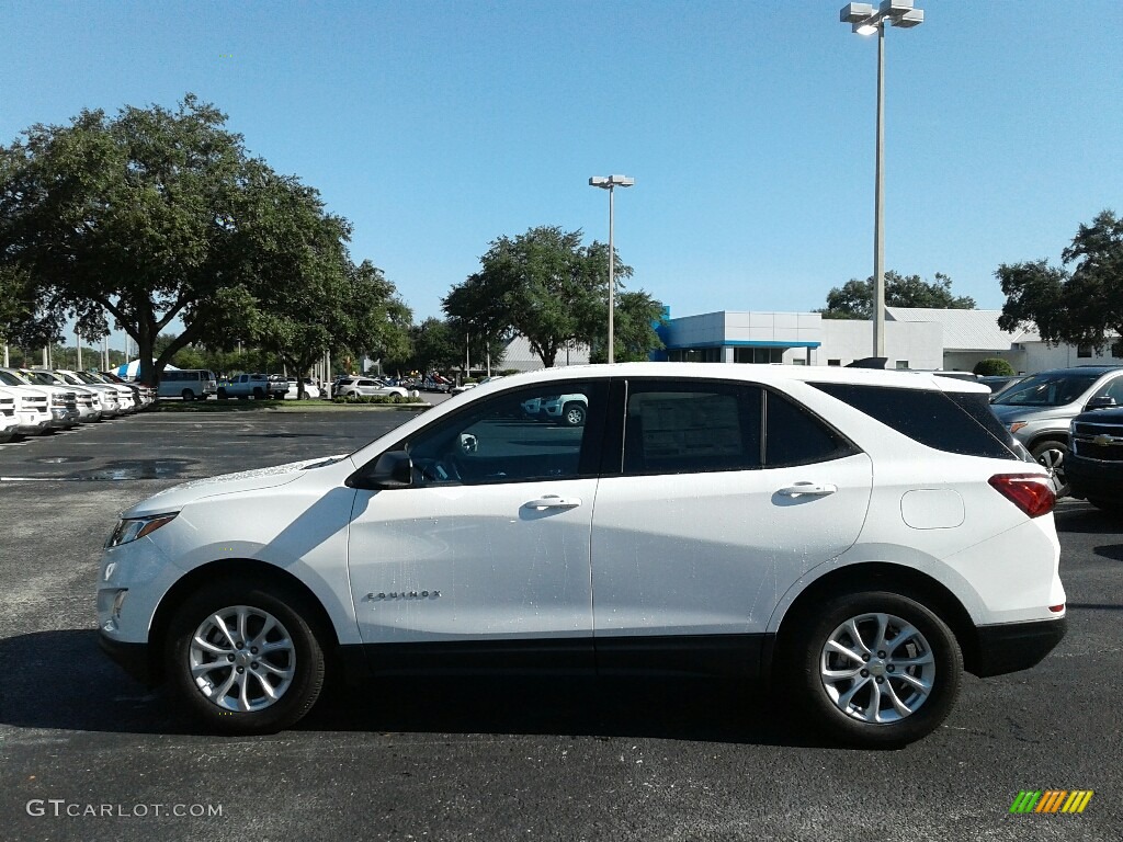 2019 Equinox LS - Summit White / Medium Ash Gray photo #2