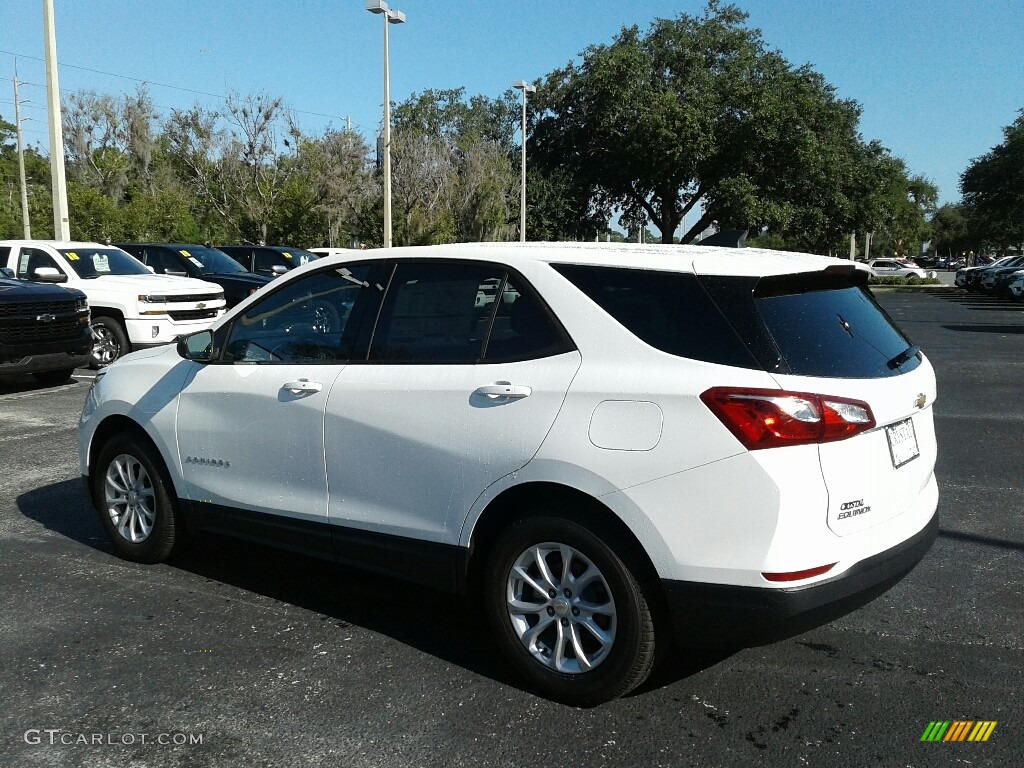 2019 Equinox LS - Summit White / Medium Ash Gray photo #3